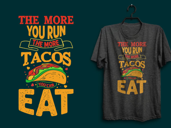 Tacos t shirt design