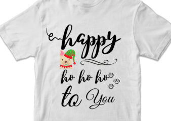 Happy christmas to you , christmas svg , christmas png design