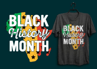 Black history month t shirt