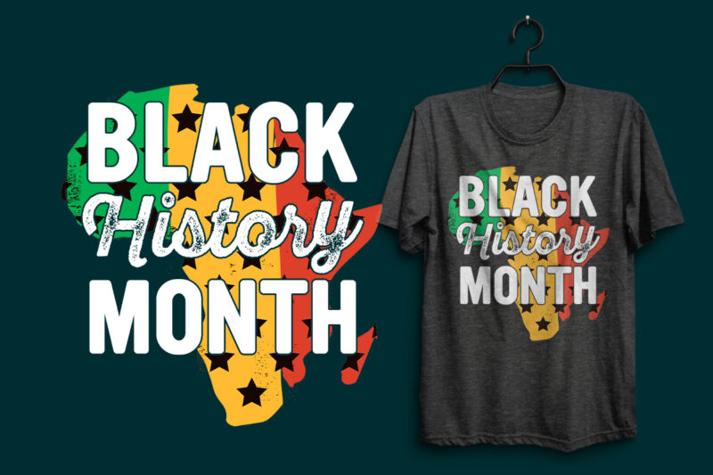 Black history month t shirt