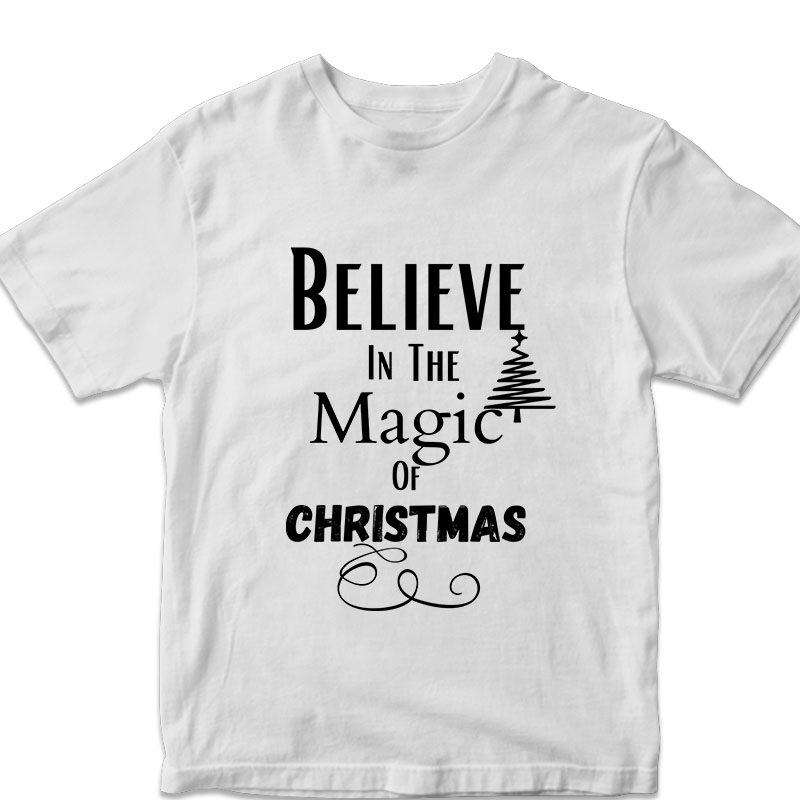 Believe in the magic of christmas svg png design - Buy t-shirt designs