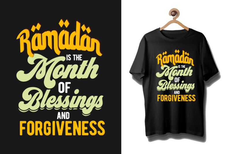 Islamic t shirt, Islamic t shirt bundle, Islamic typography t shirt, Ramadan t shirt, Ramadan t shirt design quotes, Ramadan lettering t shirt, Ramadan design bundle, Ramadan typography design, Fasting