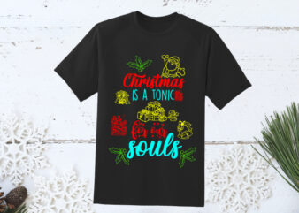 Christmas quote 2 black tshirt