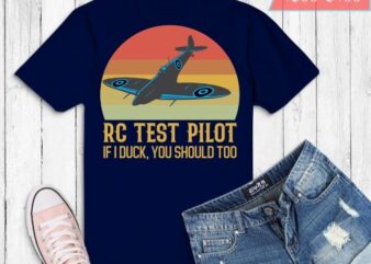 Vintage funny RC-Plane Test-Pilot Radio Control Hobby T-shirt svg, RC-Plane, Test-Pilot Radio Control, Hobby, pilot, aviator, ATC, spotter or airplane, aviation, aircraft, pilot and flying