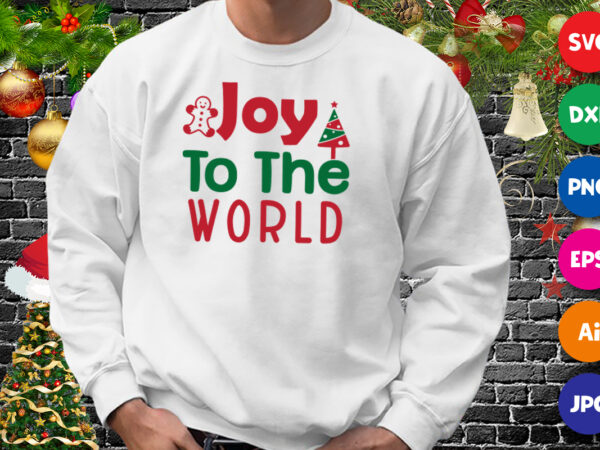 Joy to the World 16x20 Digital Print | Navy Holly Wreath Christmas