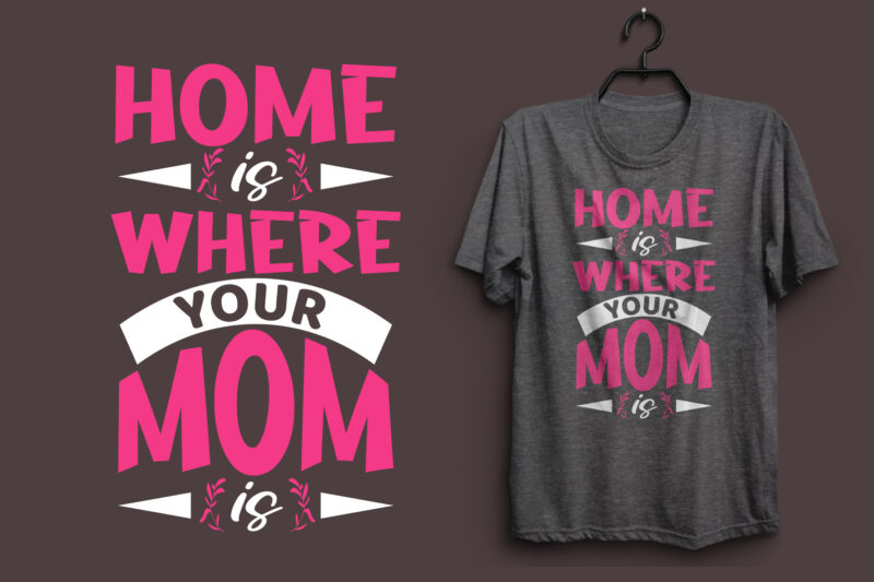 Mother’s day typography t shirt design, Mom t shirt design