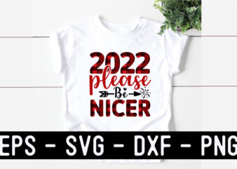 New Year SVG T shirt design Template