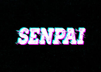 senpai glitch logo