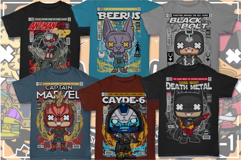 25 kid cartoon tshirt designs bundle #9_1