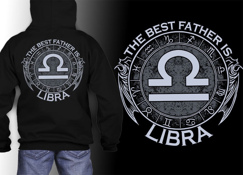 12 zodiac dad the best father bundle versi13 tshirt designs