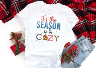 Its The Season To Be Cozy Winter Gift Diy Crafts Svg Files For Cricut, Silhouette Sublimation Files