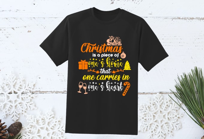 Christmas quote 4 black tshirt - Buy t-shirt designs