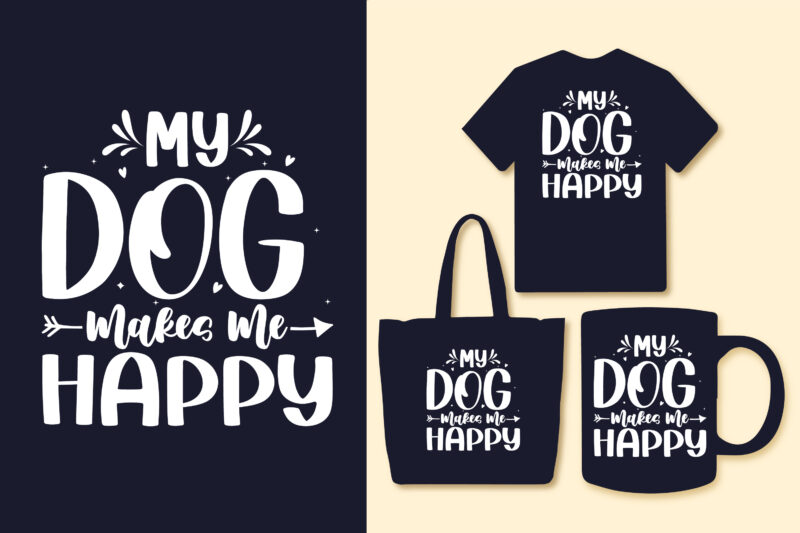 t-shirt vector 14 Dog svg t shirt design bundle