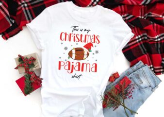 Christmas Pajama Gift, This Is My Christmas Pajama Shirt Diy Crafts Svg Files For Cricut, Silhouette Sublimation Files