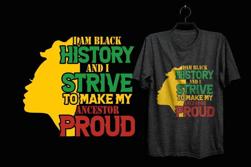 Proud to be black png Sublimation graphic design Proud Black Family Black History Tshirt Design Proud Black Girl