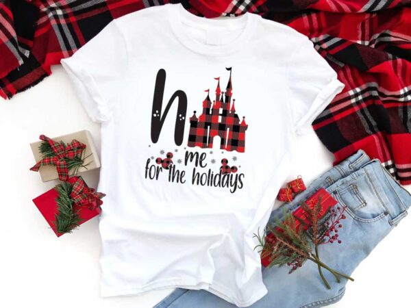 Christmas gift, home for the holidays shirt design