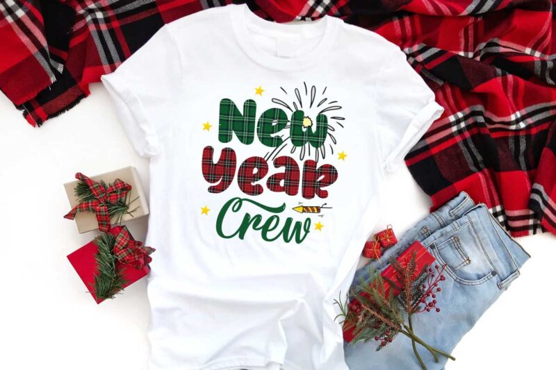 New Year Crew Gift Diy Crafts Svg Files For Cricut, Silhouette Sublimation Files