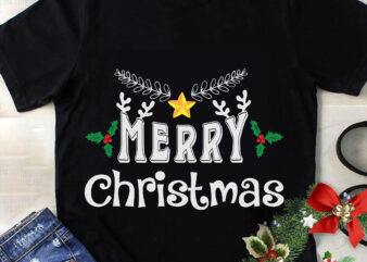 Merry Christmas Svg, Christmas Svg, Tree Christmas Svg, Tree Svg, Santa Svg, Snow Svg, Merry Christmas Svg, Hat Santa Svg, Light Christmas Svg t shirt designs for sale