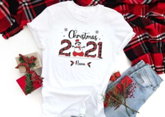 2021 Christmas Nana Gift Diy Crafts Svg Files For Cricut, Silhouette Sublimation Files