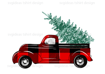 Christmas 2021 Ten Plaids Christmas Truck Diy Crafts Svg Files For Cricut, Silhouette Sublimation Files