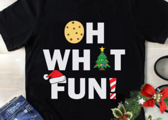 Oh What Fun Svg, Christmas Svg, Tree Christmas Svg, Tree Svg, Santa Svg, Snow Svg, Merry Christmas Svg, Hat Santa Svg, Light Christmas Svg t shirt design online