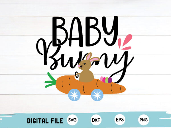Baby bunny t shirt template