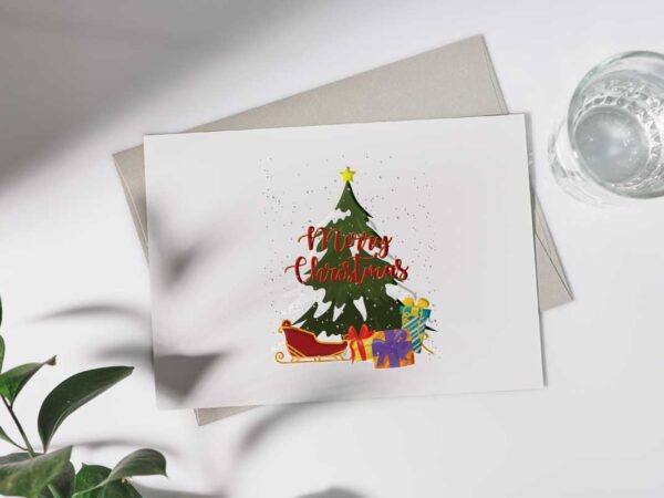 Christmas gift, merry christmas tree vector diy crafts svg files for cricut, silhouette sublimation files