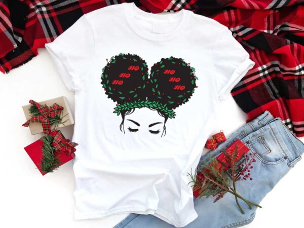 Black girl magic gift, christmas funny afro girl silhouette svg diy crafts svg files for cricut, silhouette sublimation files t shirt template