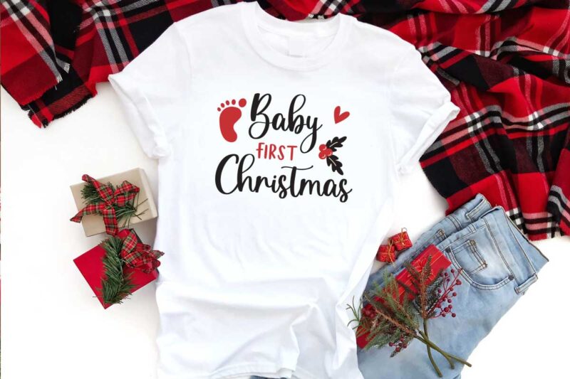 Baby First Christmas Gift Idea Diy Crafts Svg Files For Cricut, Silhouette Sublimation Files