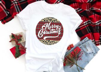Merry Christmas Buffalo Plaid Door Decor Gift Diy Crafts Svg Files For Cricut, Silhouette Sublimation Files t shirt designs for sale