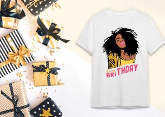 Birthday Girl Gift, Its My Birthday Diy Crafts Svg Files For Cricut, Silhouette Sublimation Files