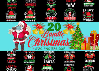 20 Christmas bundle svg, christmas svg, snow svg, santa svg, merry christmas svg, bundle christmas svg, tree christmas svg, santa svg, bundle christmas svg, christmas bundles, xmas bundle, Quote Christmas Svg,