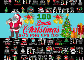 100 Christmas bundle svg, christmas svg, snow svg, santa svg, merry christmas svg, bundle christmas svg, tree christmas svg, santa svg, bundle christmas svg, christmas bundles, xmas bundle,