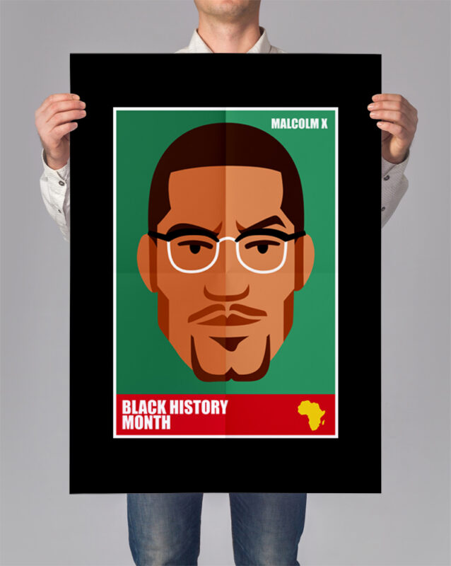 BLACK HISTORY MONTH MALCOLM X