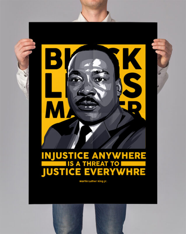 BLACK LIVES MATTER MLK