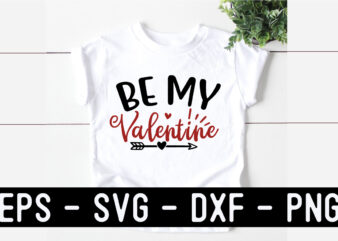 valentine SVG T shirt Design Template