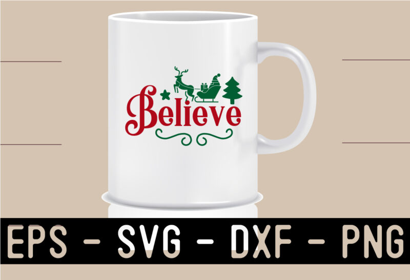 Christmas SVG Mug Design Bundle