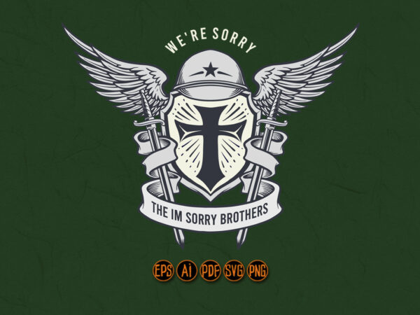 Military dead hero mascot classic emblem t shirt designs for sale