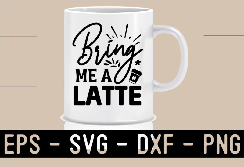 Coffee SVG T shirt Design Bundle