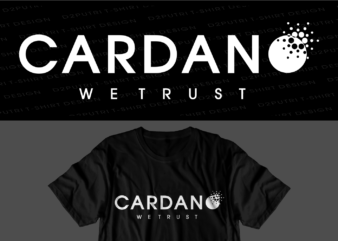 crypto cardano t shirt design svg graphic vector, ada cryptocurrency logo