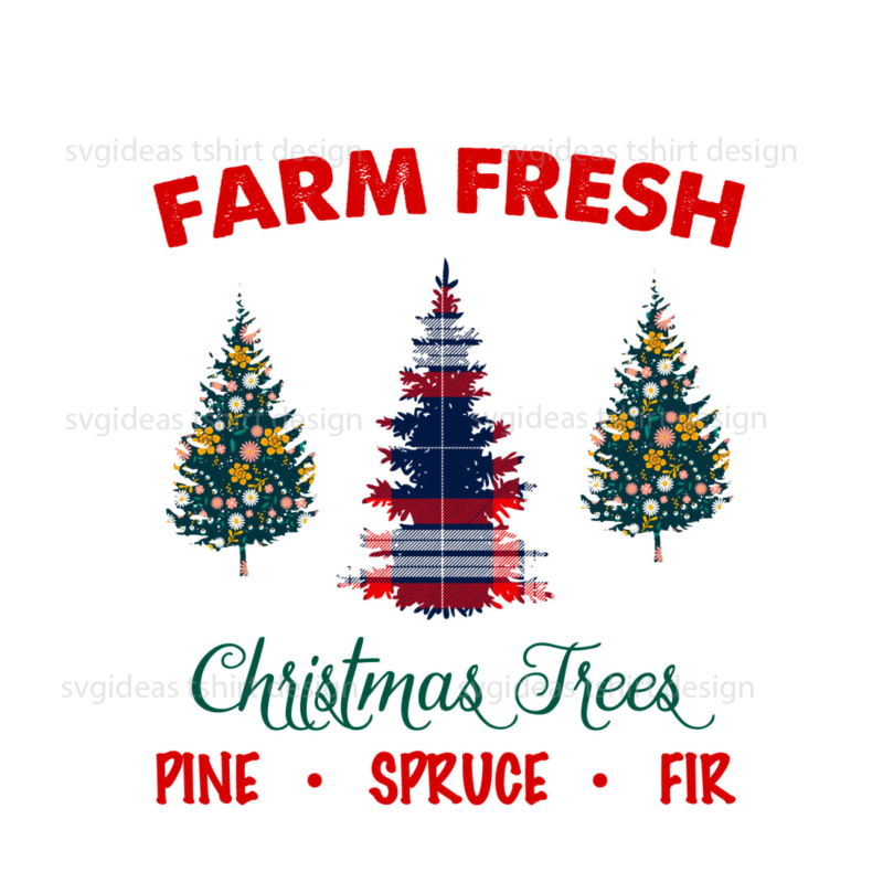 Sublimation Pung Christmas Tree SUblimation Files|Sublimation Download Christmas Holiday Png Christmas Png Files Happy Holidays PNG