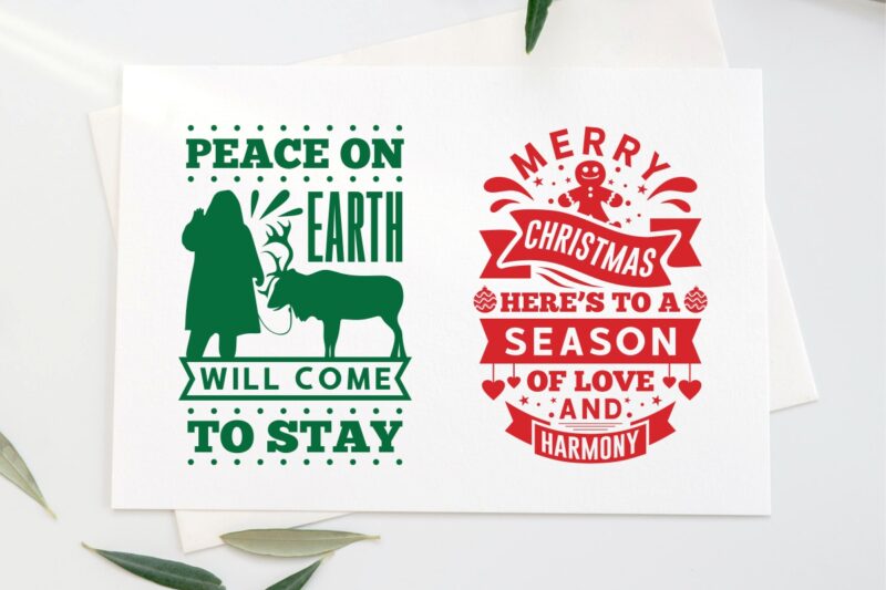 Christmas Message Sublimation Bundle, Christmas greeting, X mas quotes bundle