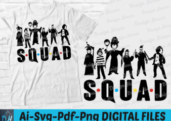 Squad Christmas t-shirt design, Squad Christmas SVG, Christmas Squad t shirt, Best Squad Christmas team costume ideas tshirt, Funny Christmas tshirt, Squad Christmas sweatshirts & hoodies