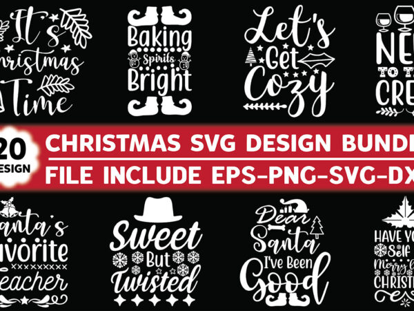 Christmas svg design bundle