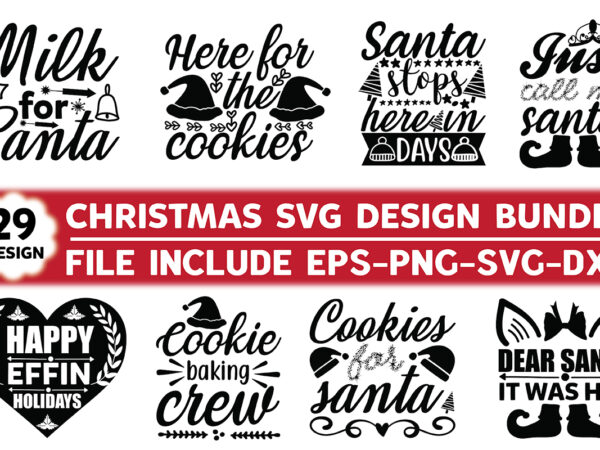 Christmas svg design bundle