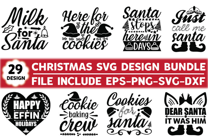 Christmas Svg Design Bundle