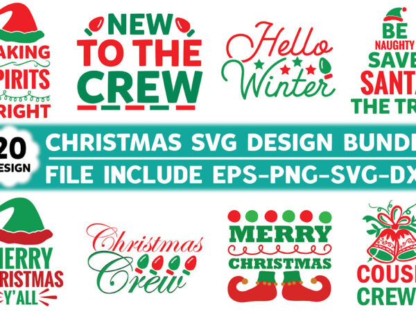 Christmas svg design bundle