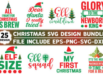 Christmas Svg Design Bundle