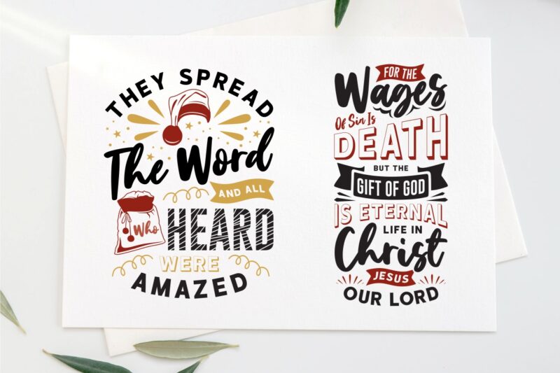 christmas verses design