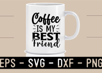 Coffee SVG T shirt Design Template